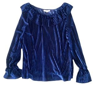 Entro | Ribbed Velour Long Sleeve